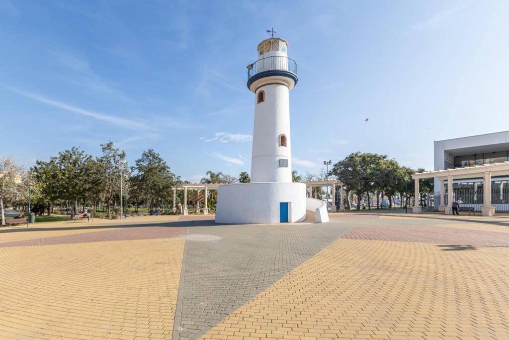Playa Huelin Apartamento Apartment Malaga Ngoại thất bức ảnh